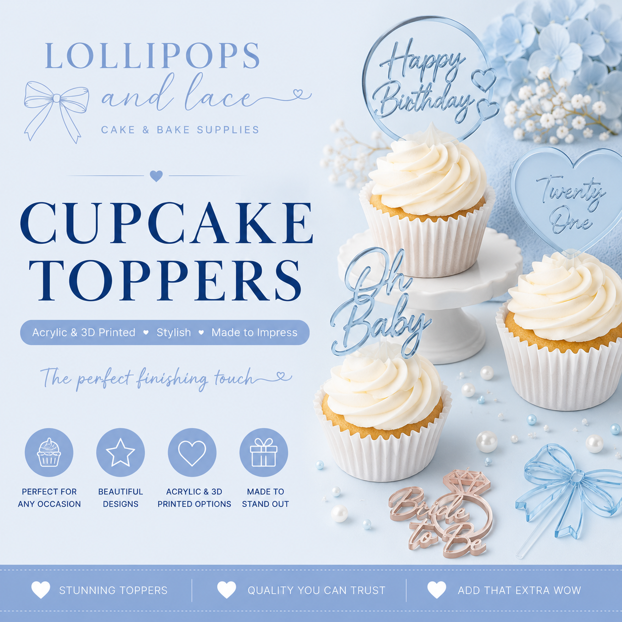 Cupcake toppers