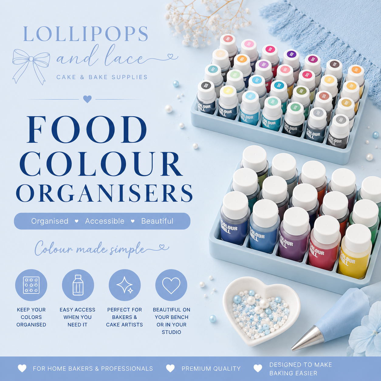 Food Colour Organisers