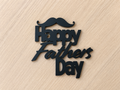 Happy Fathers Day Cupcake toppers - Packet of 6