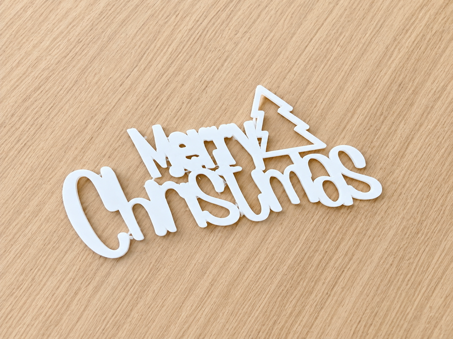 Merry Christmas with tree - Packet of 6