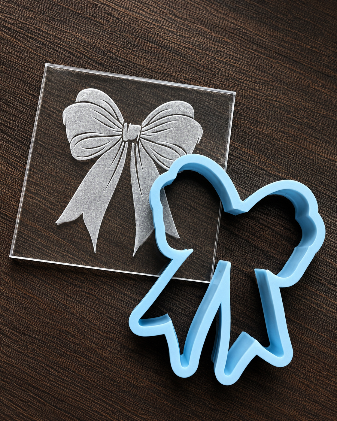 Bow Debosser/Stamp with cutter