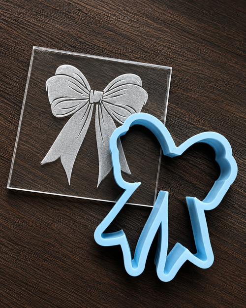 Bow Debosser/Stamp with cutter