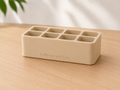 Food colour Organiser - 8 slot - Glitter bottles - Beige