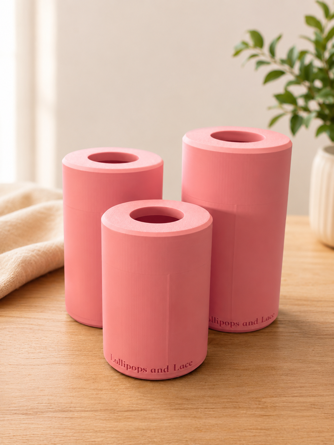 Piping Bag Dispenser Bundle - Pink