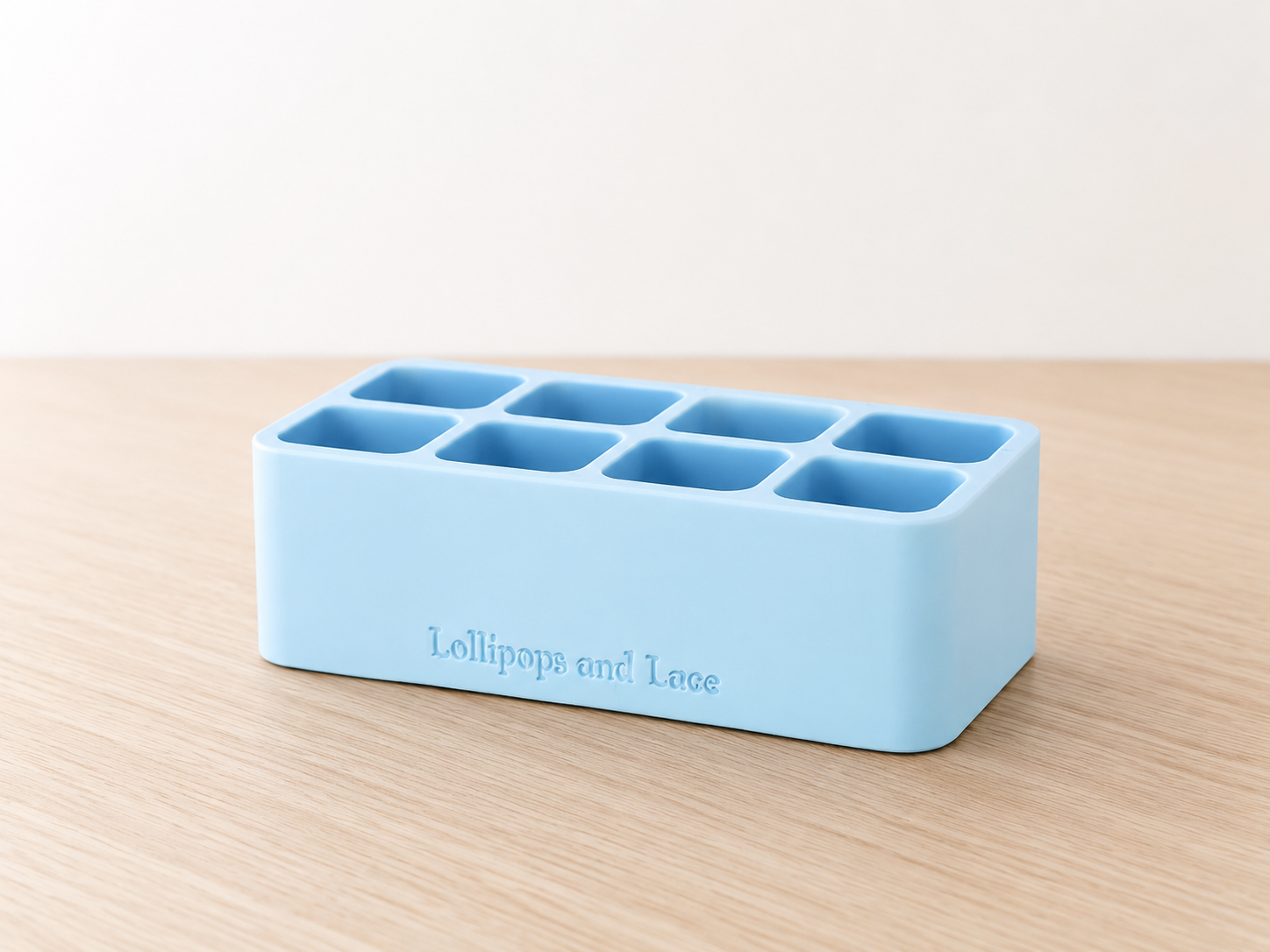 Food Colour Organiser - 8 slot small bottle - Blue