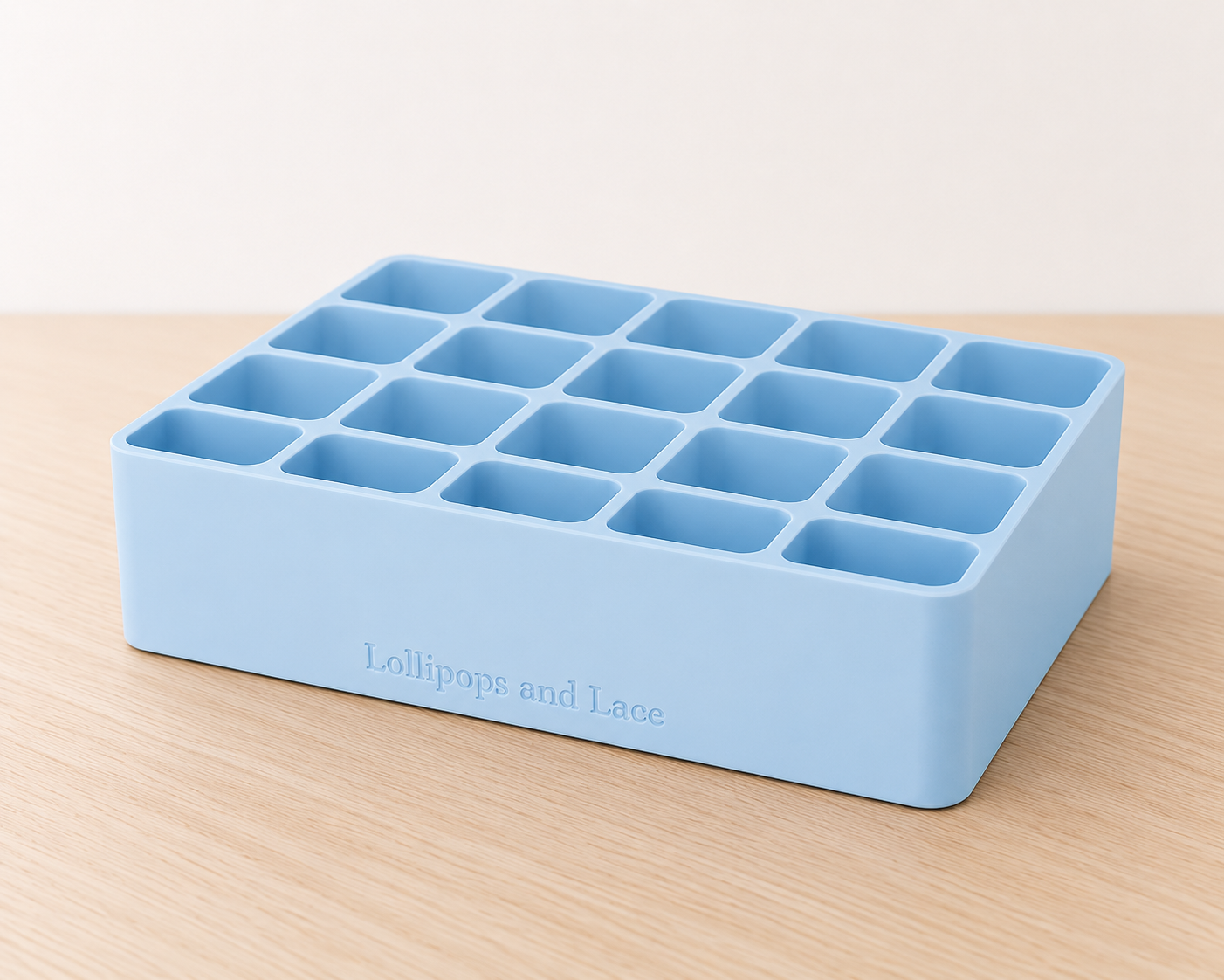 Food Colour Organiser Large - 20 slot - Blue
